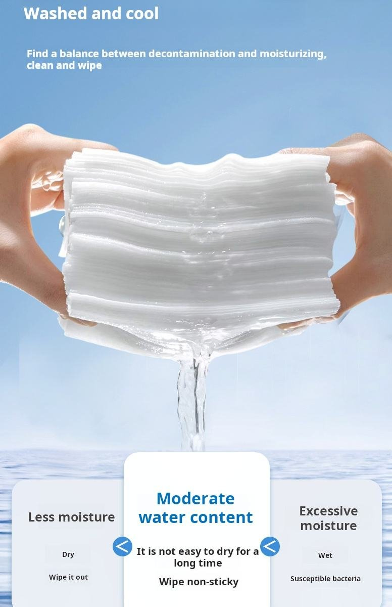 OEM Cleaning Baby Wet Wipe Without Alcohol Sterilize Multi-Purpose Safe to Baby