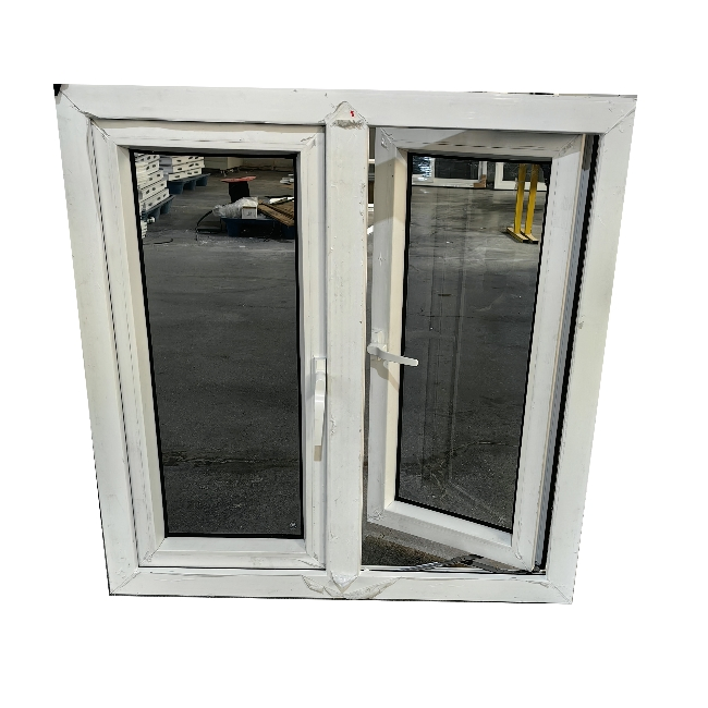 Aluminum Casement Windows with Double Glazed Glass for House Building Projects