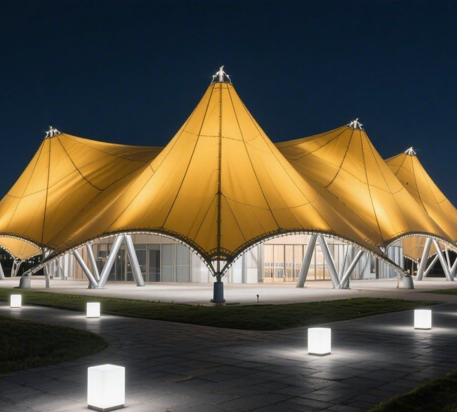 Durable Outdoor Tensile Fabric Structure for All Applications