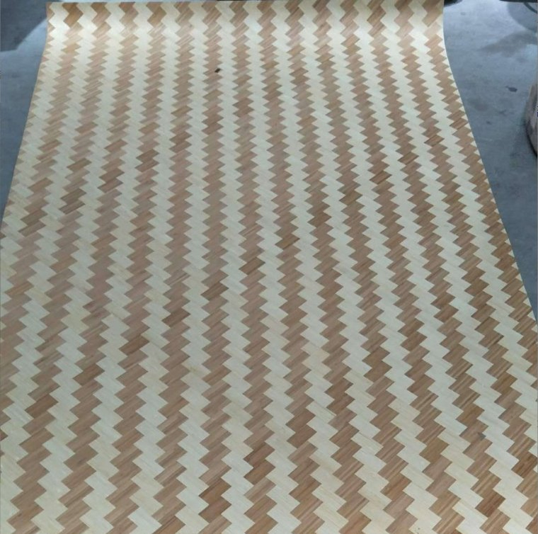 Natural Mao Bamboo Woven Matting Sheet for Ceiling / Wall Decorations