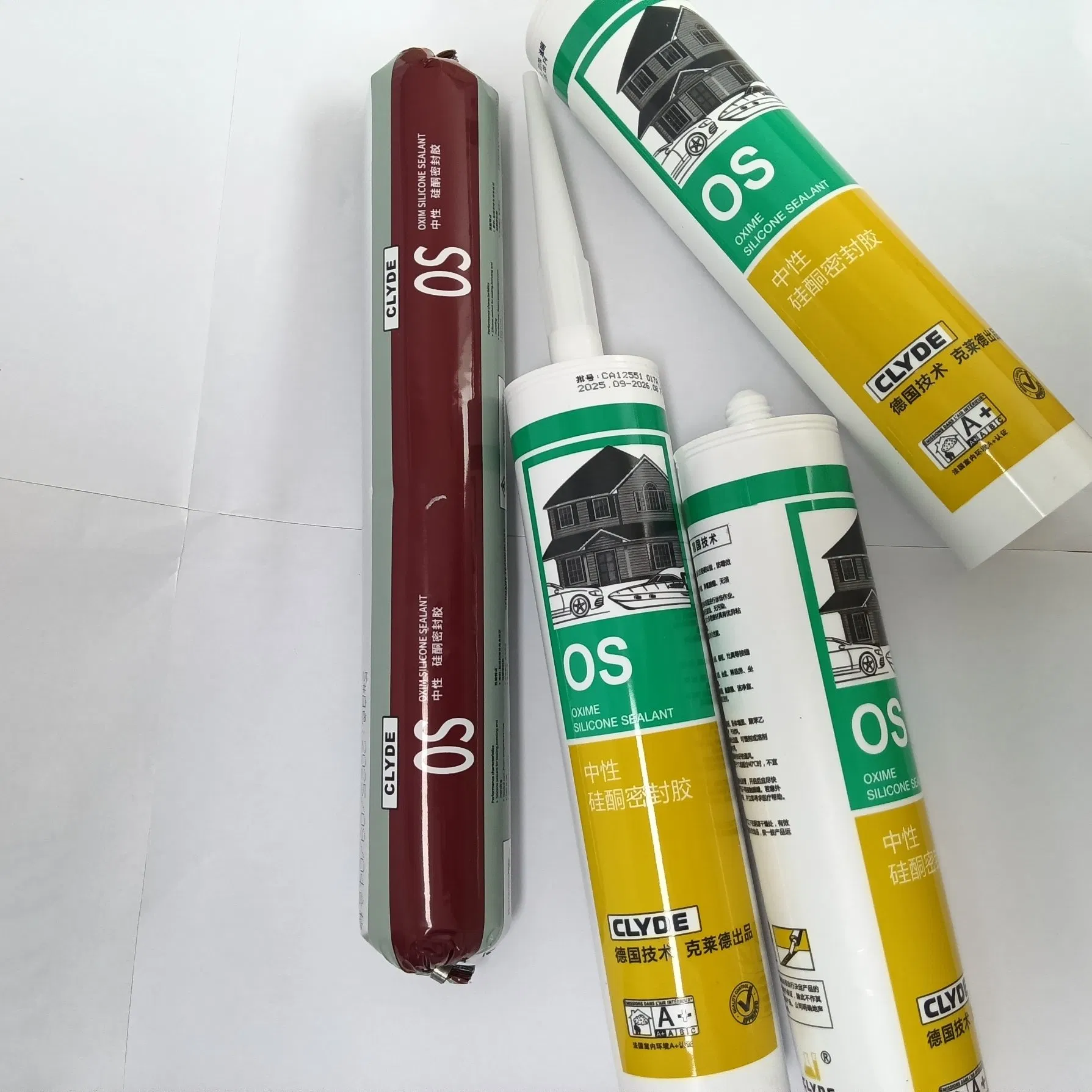 Kitchen and Bathroom Edge Construction Sealant Waterproof Mildew Proof Fast Cured Glass Glue Neutral Silicone Sealant