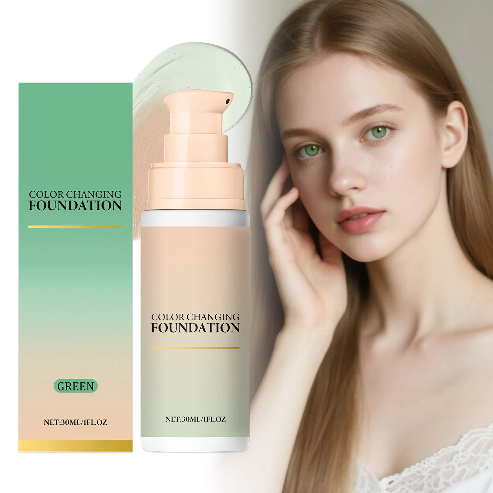 Wholesale Long Lasting High Quality Private Label Full Coverage Waterproof Matte Makeup Liquid Foundation