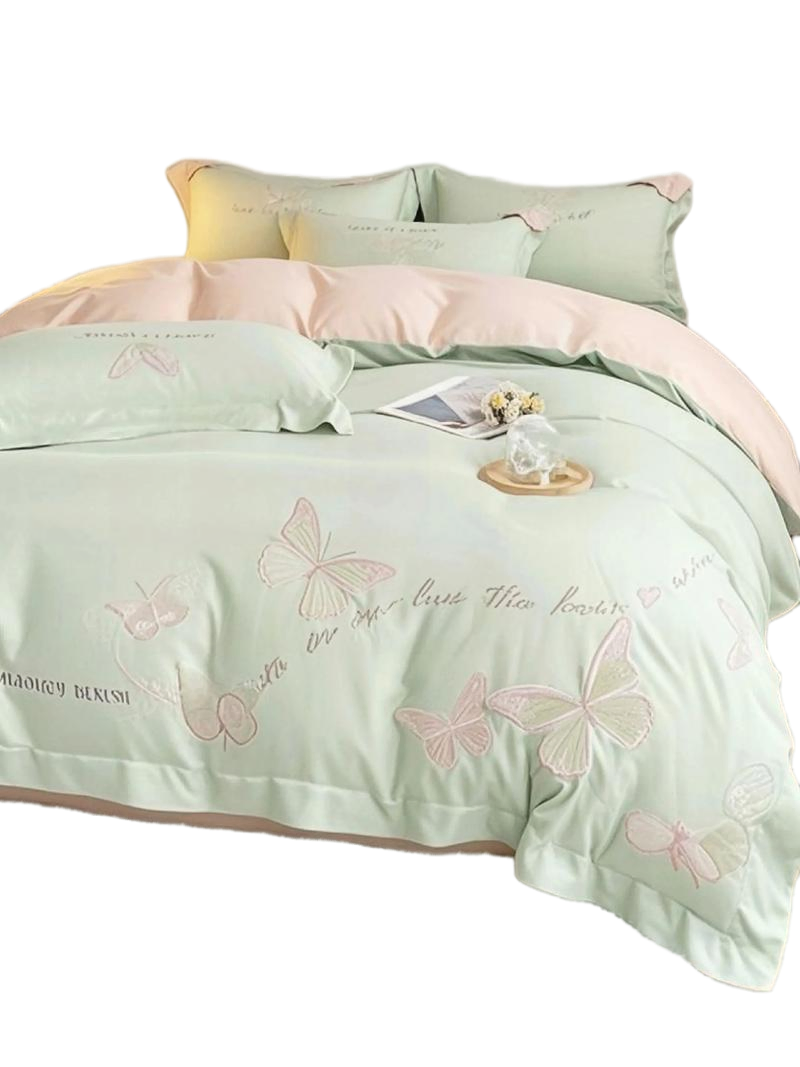 Комплект постельного белья из хлопка, 6 предметов, Queen