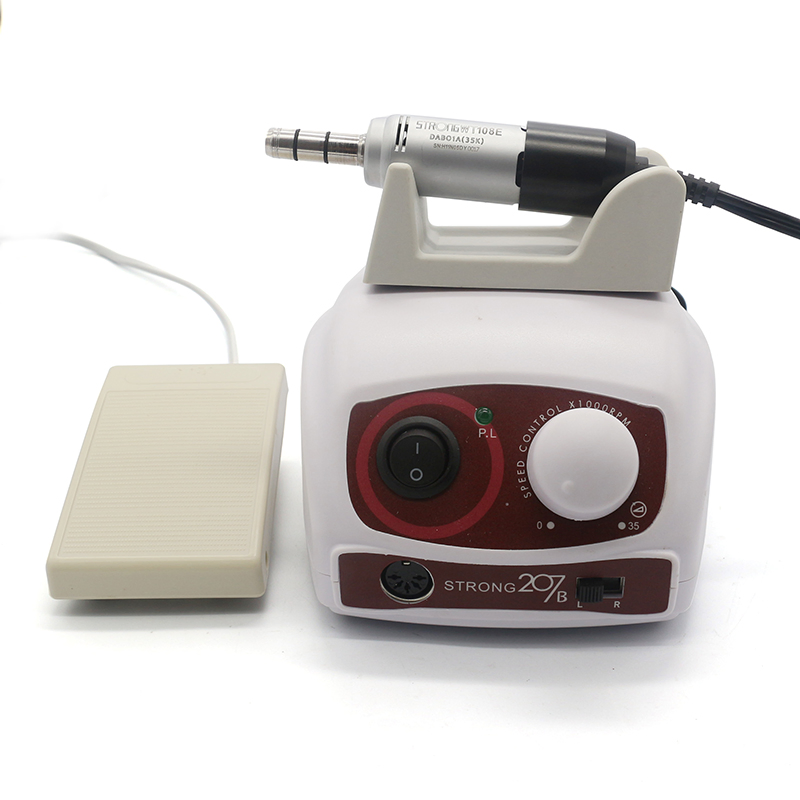 Micromotor Electric Nail Drills 35000 Rpm Dental Saeshin Motor for Manicure Milling Machine Polish Nail File