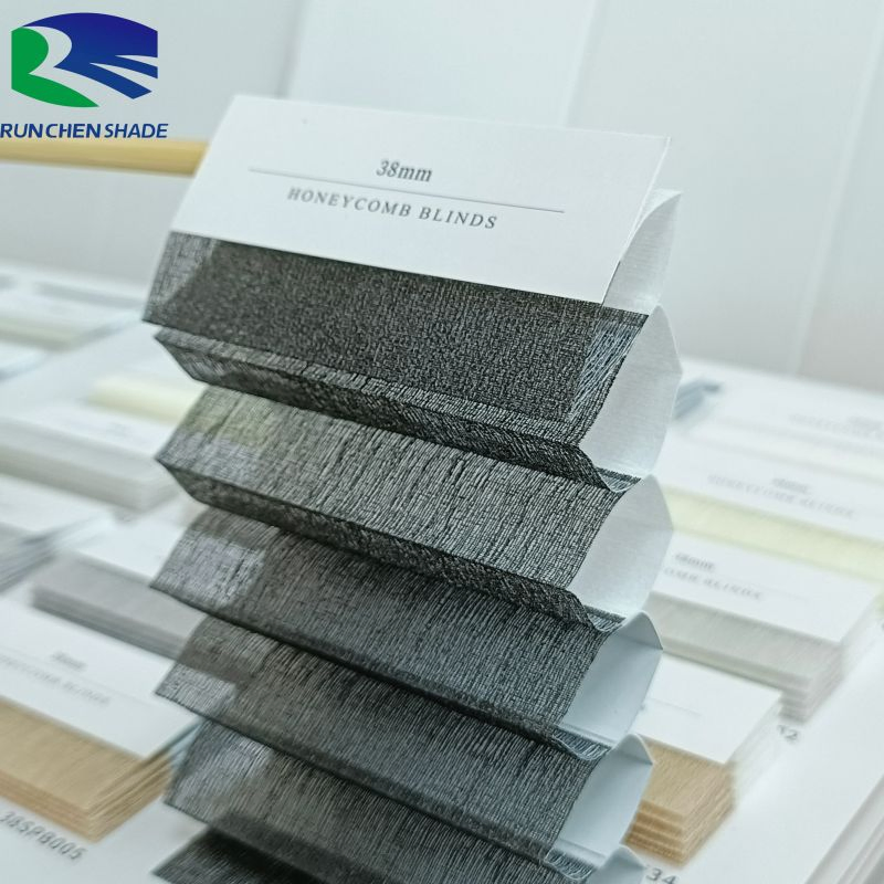 Diverse Selection of Honeycomb Curtain Fabrics in Multiple Sizes and Colors