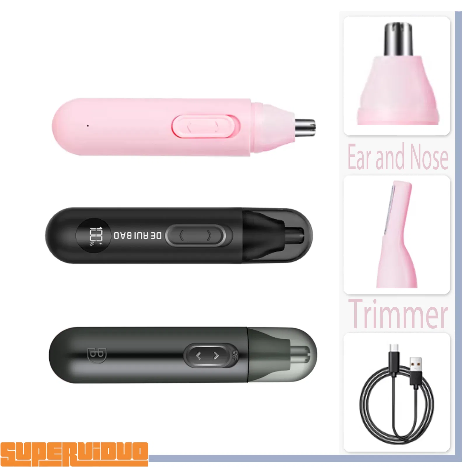 Precision Shaping Head Replacement Nose Hair Trimmer