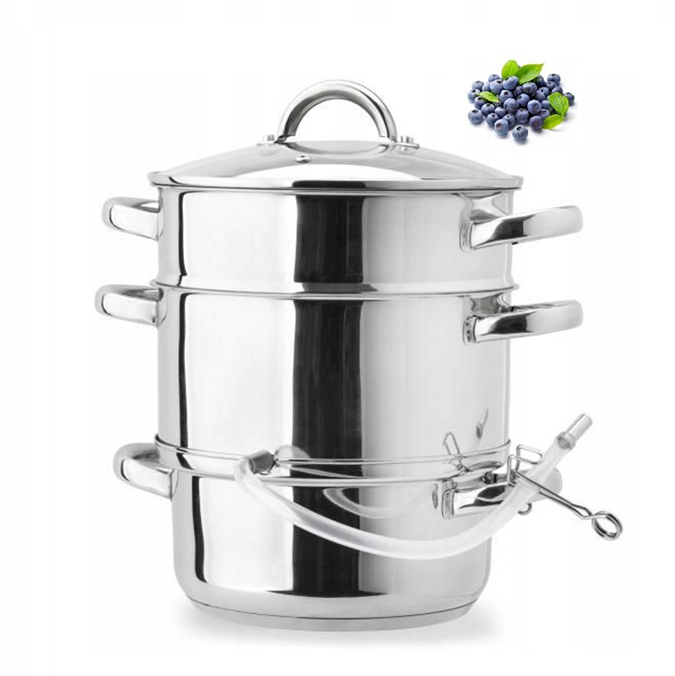 Соковарка-пароварка 8 л, нержавеющая сталь