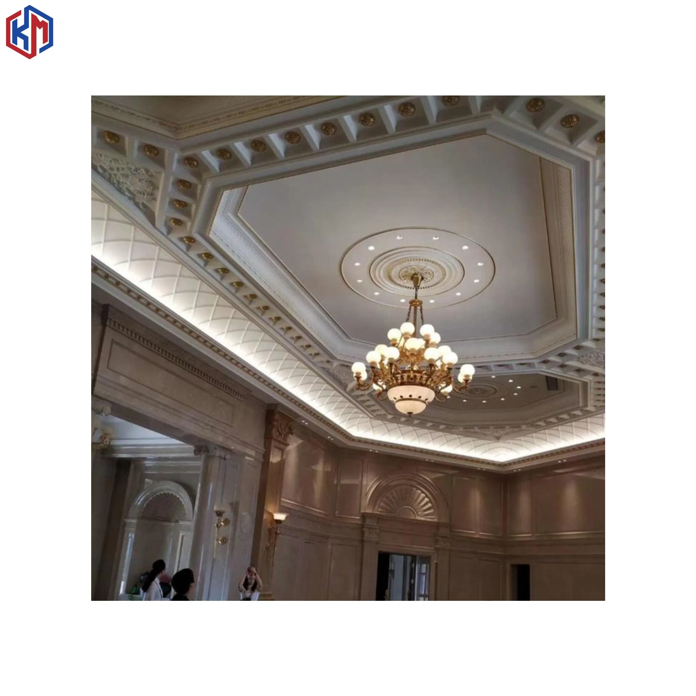 Fire Proof Hotel Ceiling Decoration Fiberglass Reinforced Grg Dome