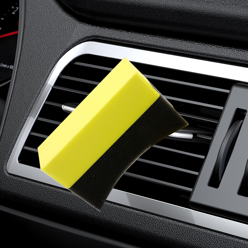 Tyre Tire Dressing Applicator Curved Foam Car Vehicle Professional Cleaning Sponge Pad