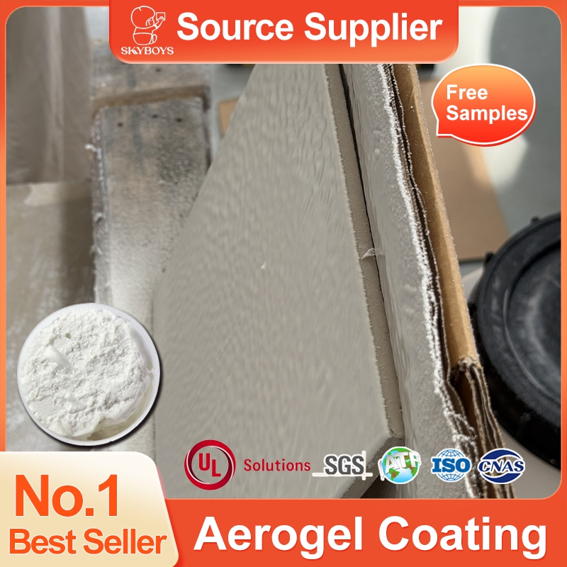 Building Industrial Paint Thermal Insulation Material Heating Waterproof Insulation Aerogel Coating for Fireproofing Applications