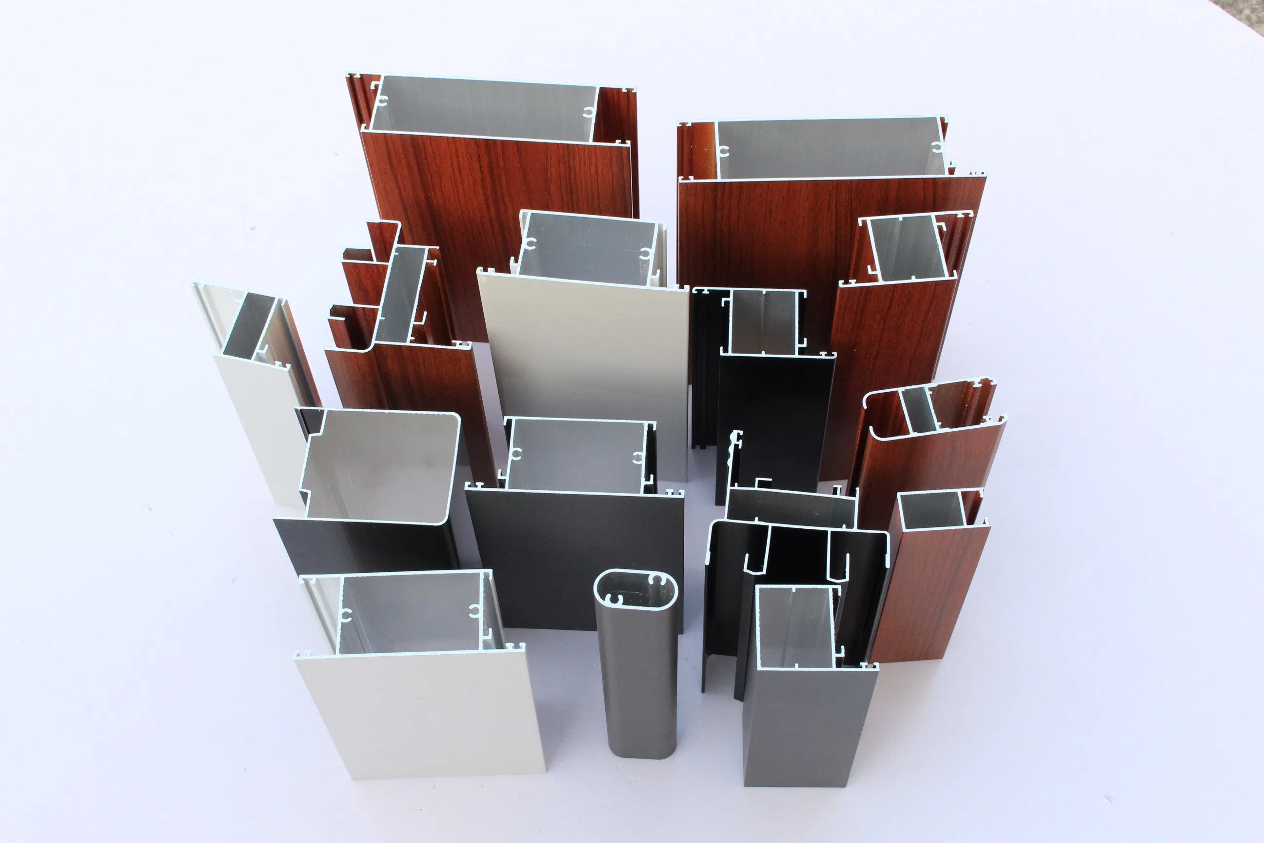 Sliding Awning Window Aluminum Window Profile 4040 T Slot Powder Coated