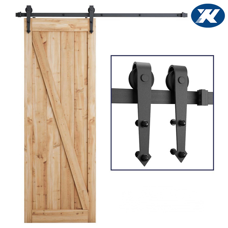 China Factory Wooden Door Roller for Sliding Barn Door Hardware