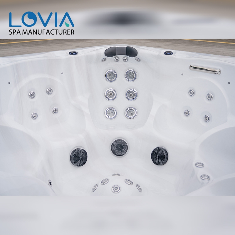 Роскошный уличный джакузи LOVIA на 7 персон