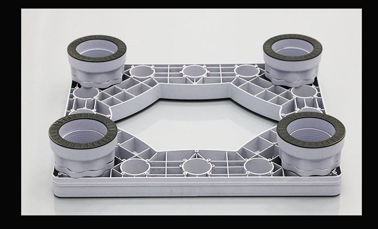 Factory Delivery Washing Machine Base Movable Adjustable with Wheels