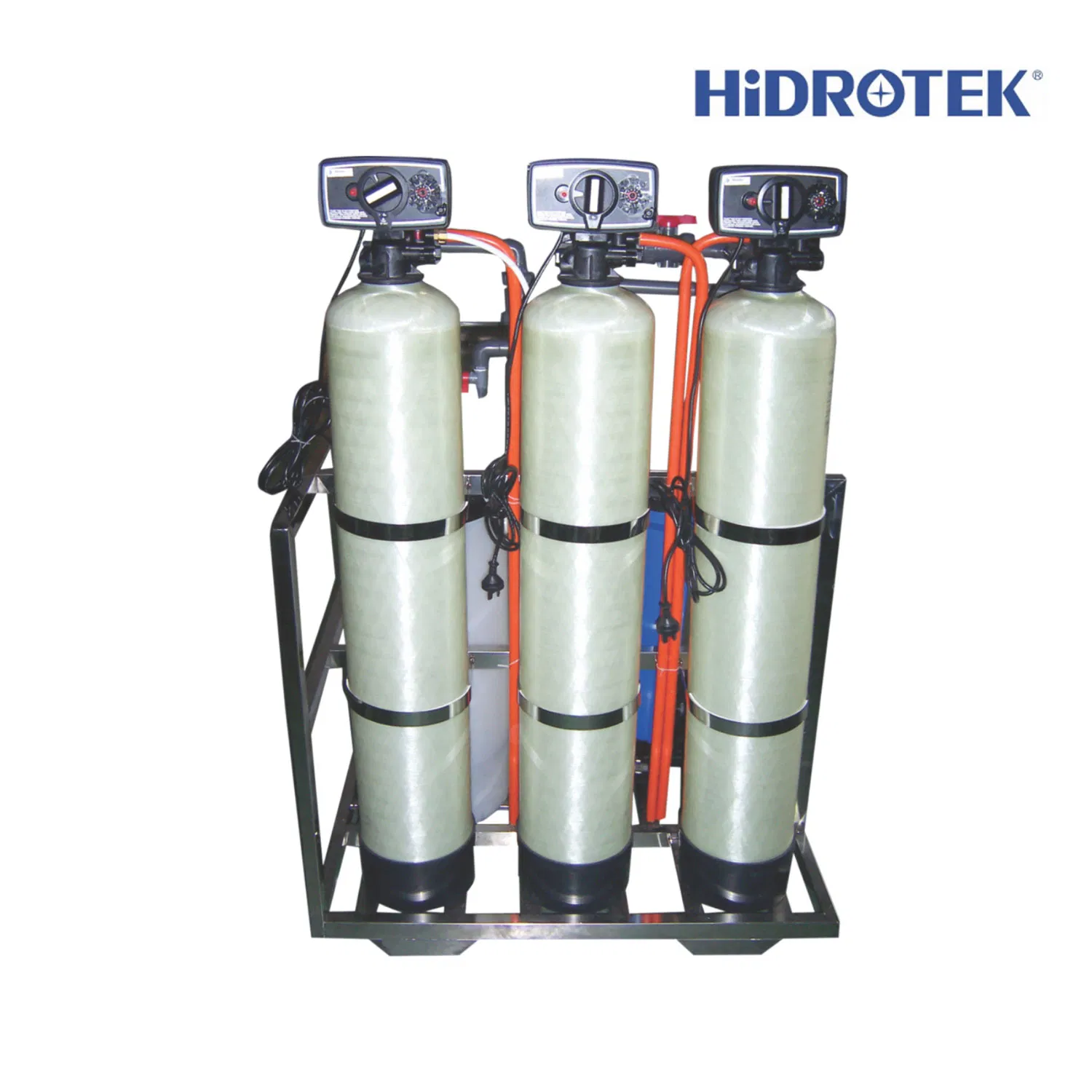 Smart Water Softener with Separate Tanks