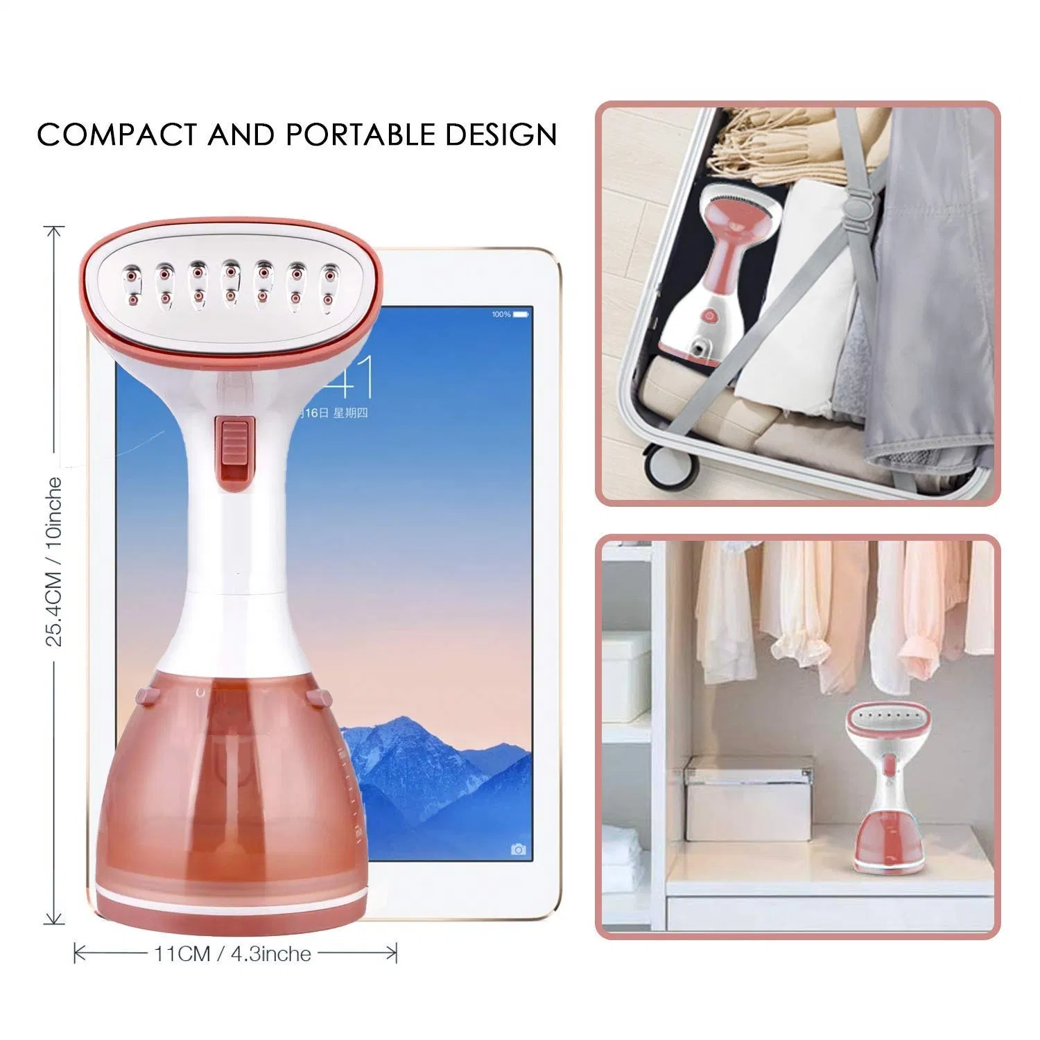 China Handheld Steamer for Clothes Powerful Dry Steam Manufacturer