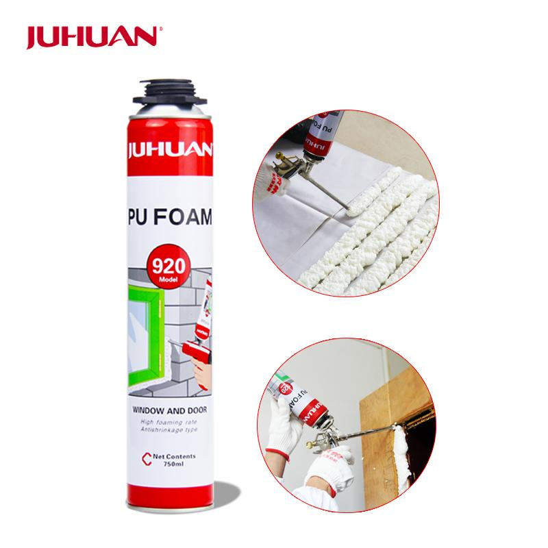 Juhuan-Great Price B3 Fire Retardant	Fireproof Polyurethane Spray Foam Insulation for Fixing Hole