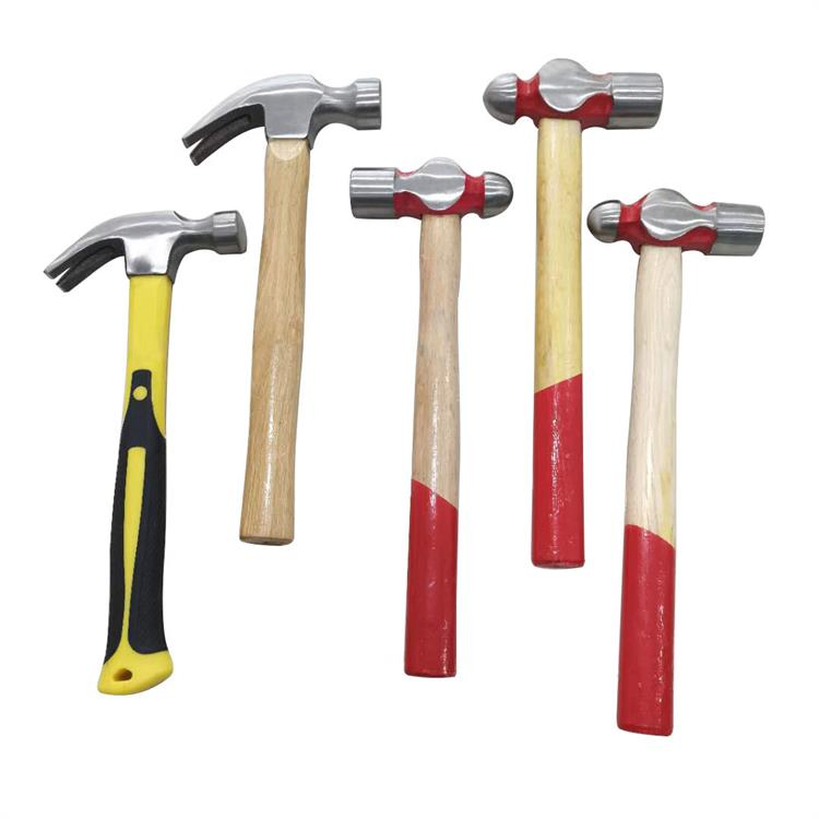 Durable American Type Ball Pein Hammer with Epoxy Glue Finish
