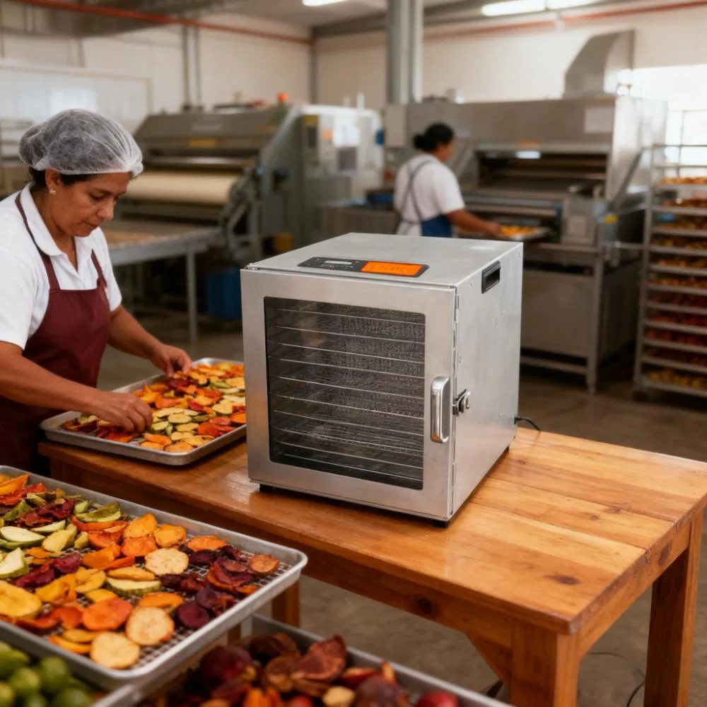 Heavybao Brazil Argentina Colombia South American Market electric 10 Layer Fruit Food Dehydrator Machine