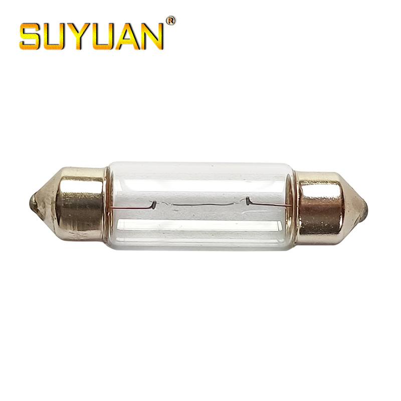 Галогенная лампа C5W для подсветки номера, теплый белый