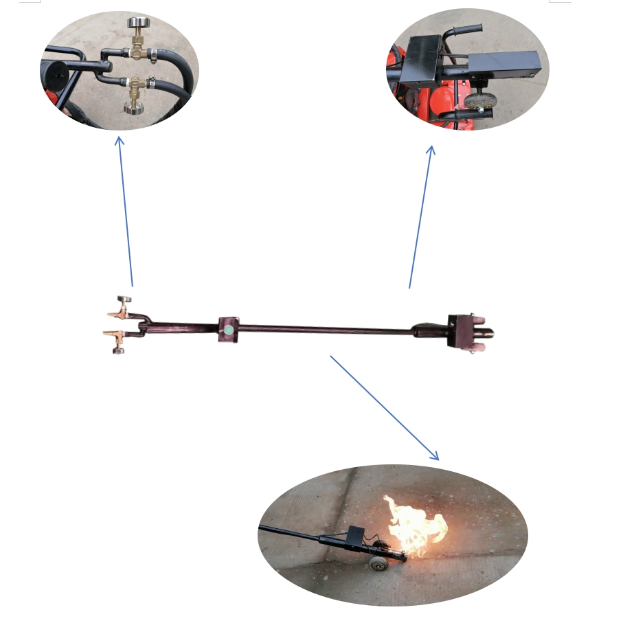 Pavement Crack Drying and Cleaning Machine for Road Crack Dusty
