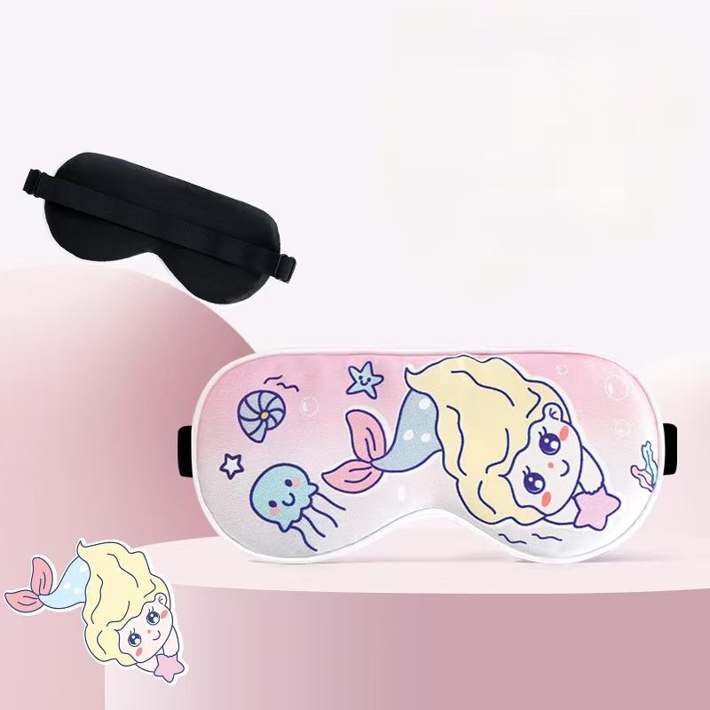 New Trend Breathable Silk Blackout Sleep Aid Steam Eye Mask
