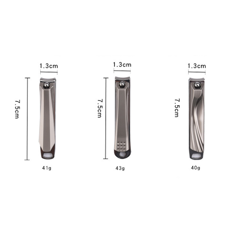 3PCS Nail Clipper Set for Newborn Toddler or Adults Stainless Steel Mess Free Nail Clippers Manicure Pedicure Set