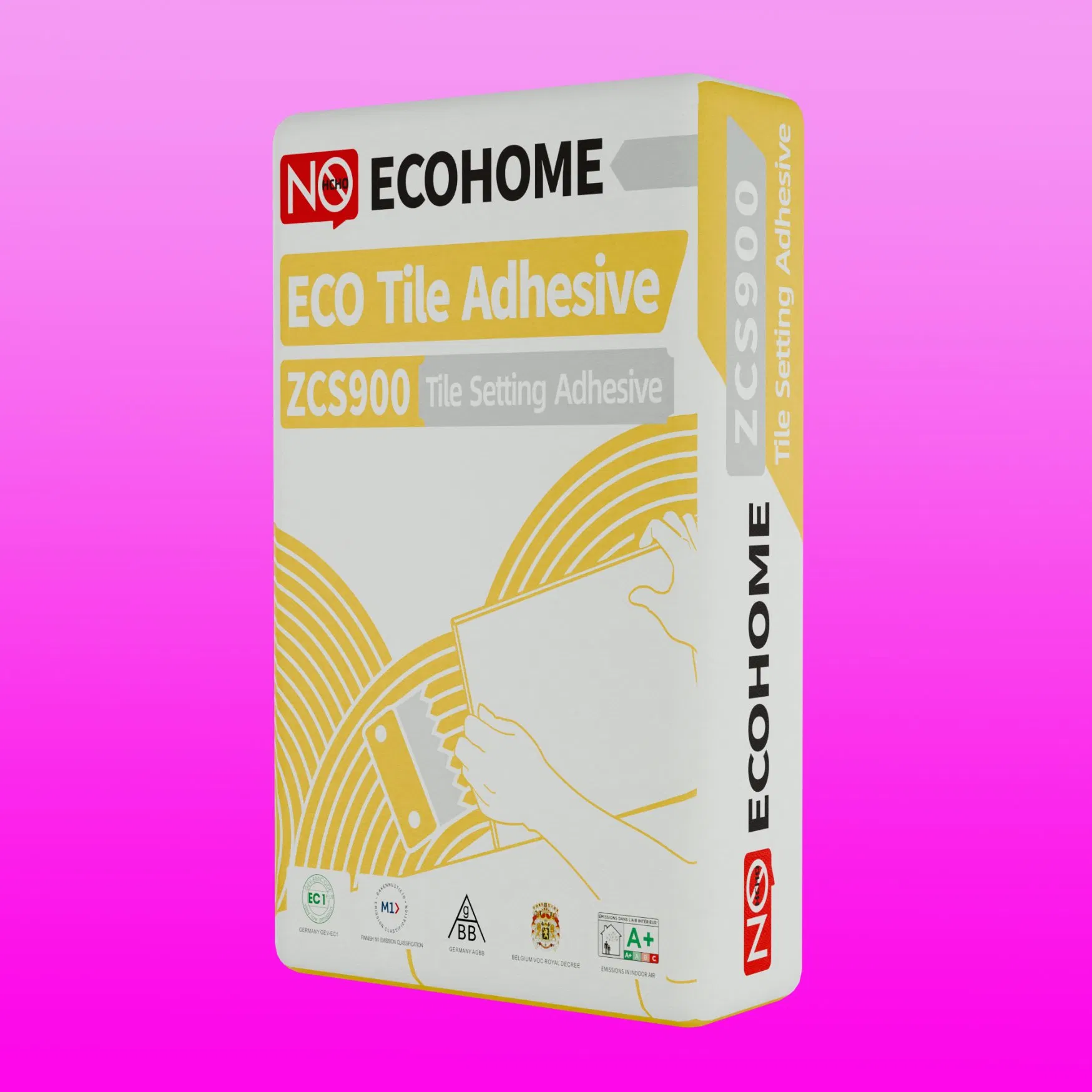 Reliable Zcs900 Polymer-Modified Tile Adhesive for All Surfaces