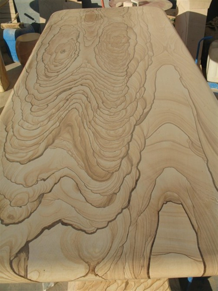 Natural Stone Cobble Pebble Yellow Sandstone for Garden Decoration Building Material