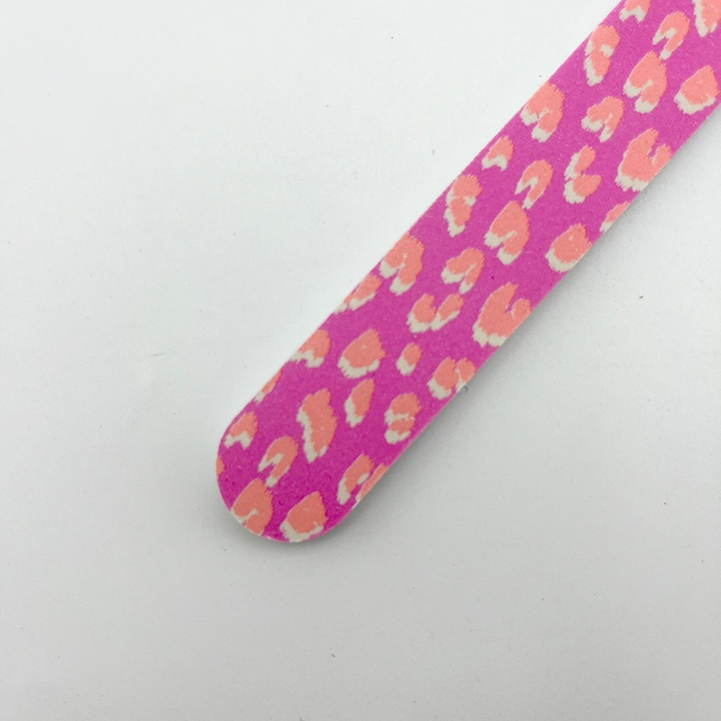 Punctiform Design Double Sided Colorful Manicure Pedicure Tool EVA Nail File