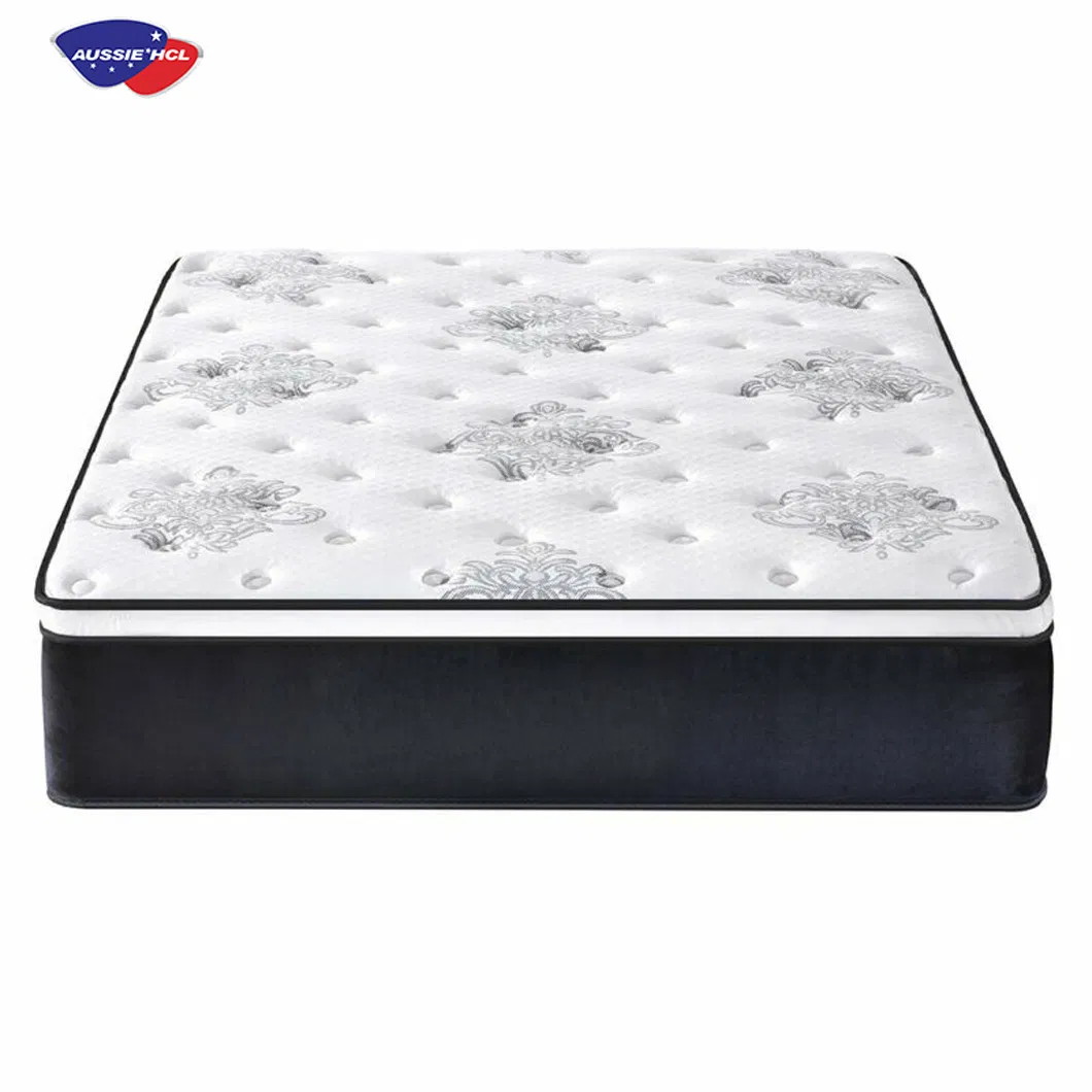 Double Queen King Size Custom Mattress Gel Memory Foam Matttress Latex Foam Pocket Spring Mattress for Bed Hotel Home Furniture