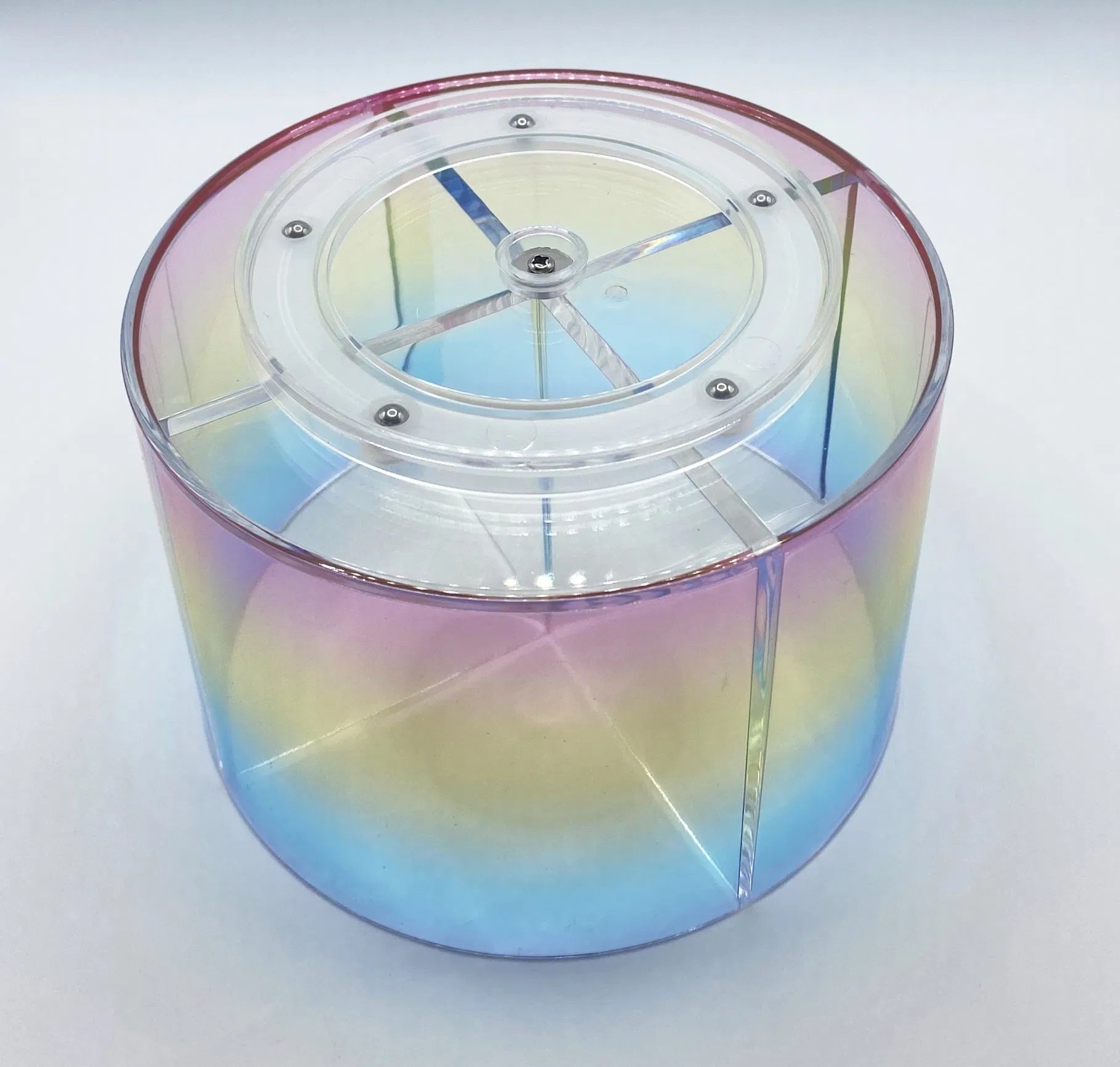 Acyrlic Rainbrow Color Promotion Gift Makeup Brush Holder