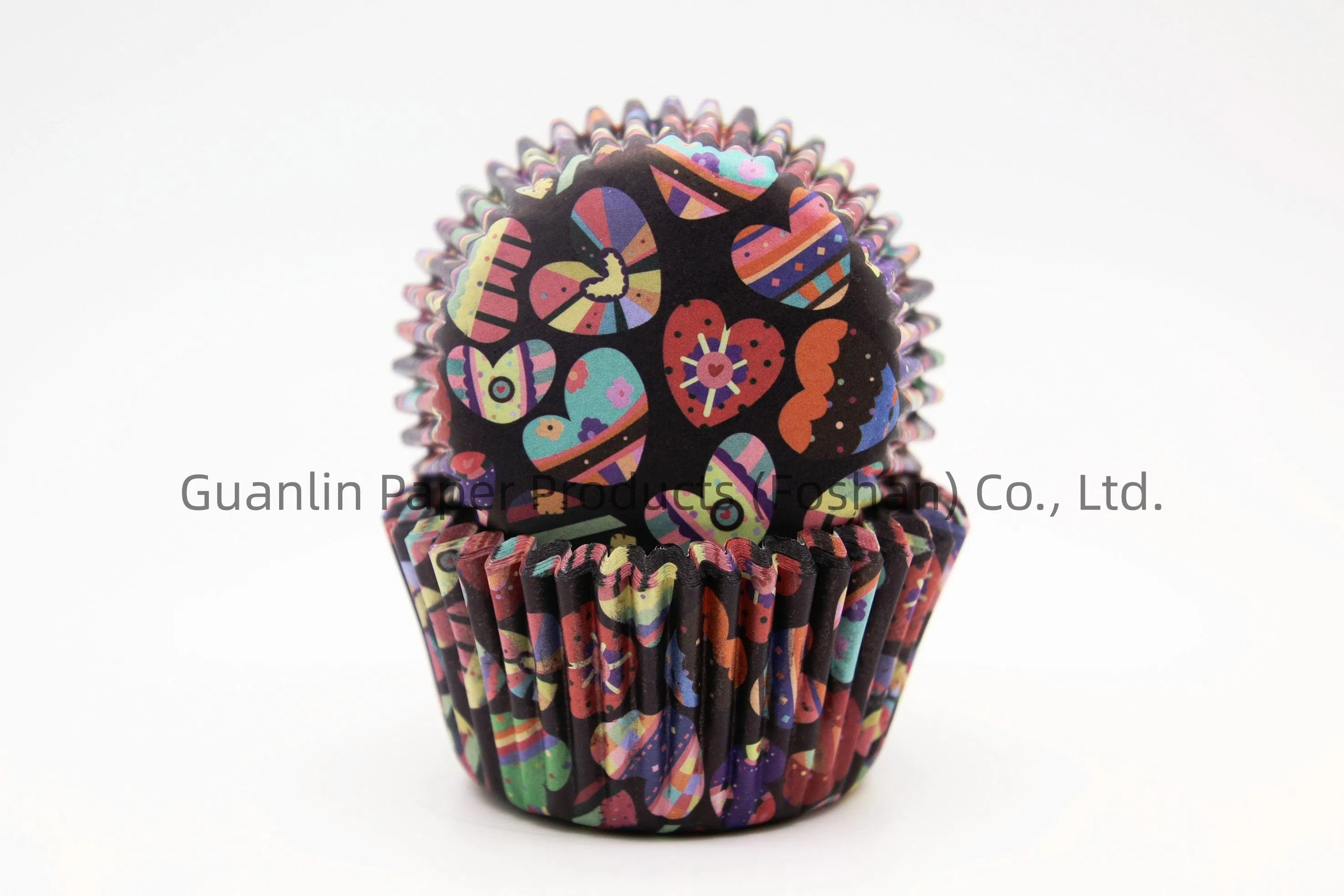 Disposable Wholesale Cupcake Cases Colorful Designs OEM Manufacturer