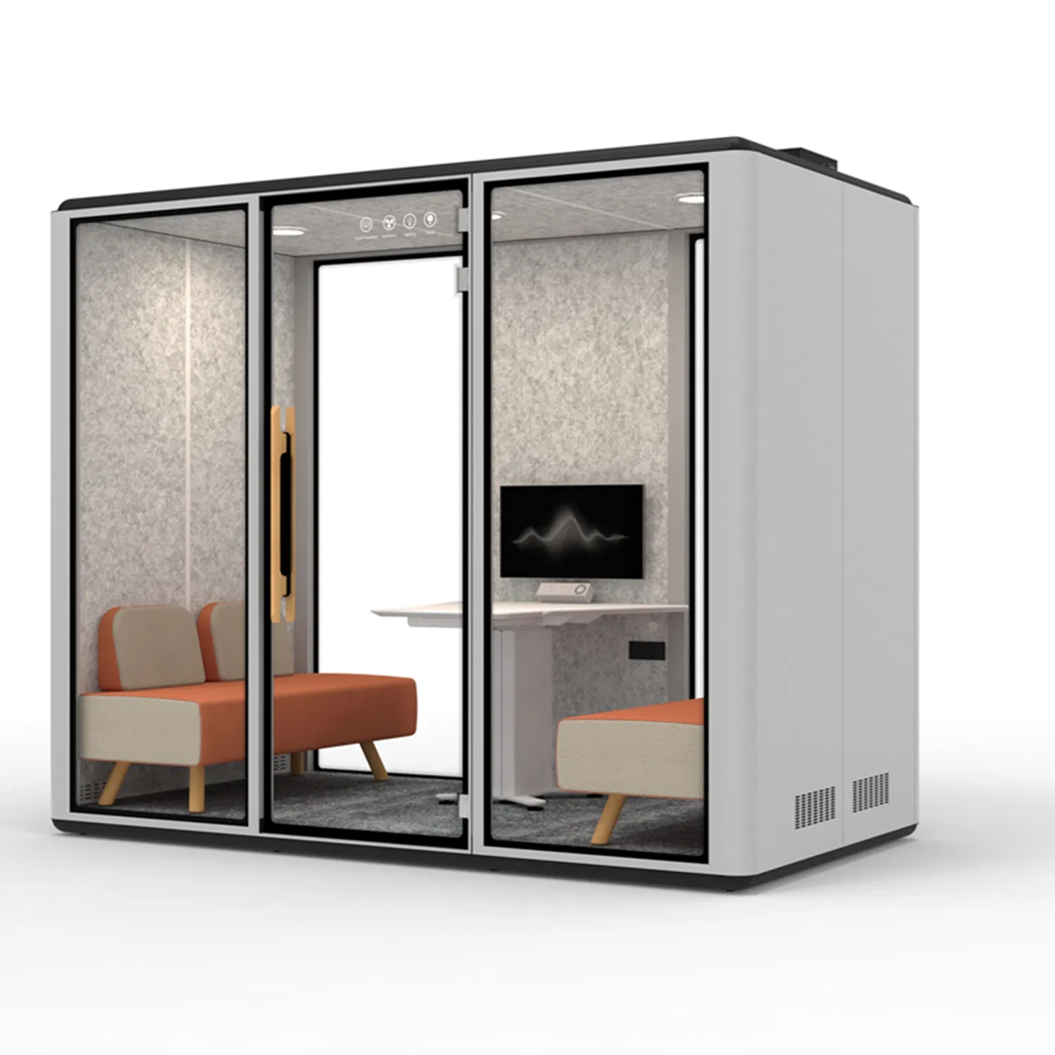 Silence Booth Prefab House Office Pod Integrated House Meeting Pod Phone Booth