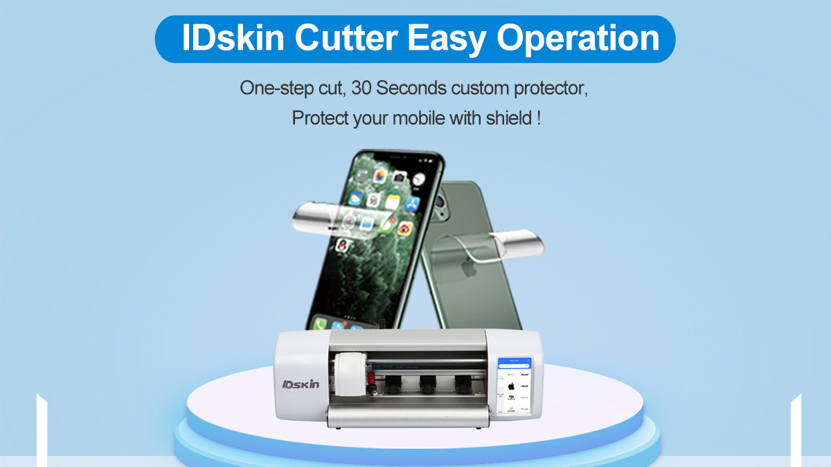 Плоттер Idskin для резки гидрогелевых плёнок на экраны