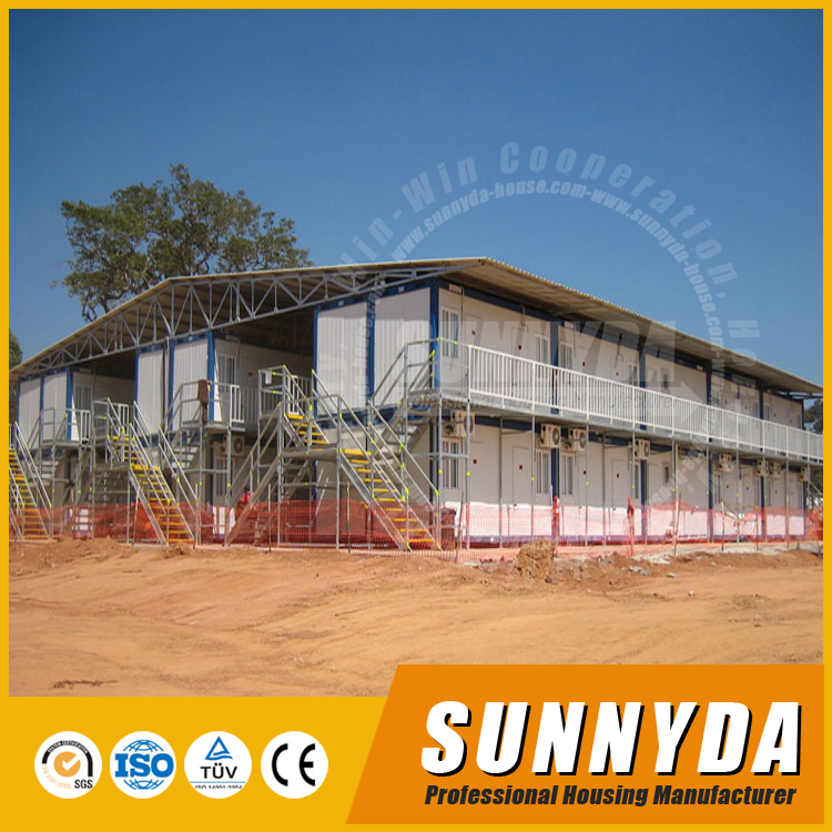 Recycled Flat Pack Prefab Container House for Prefabricated Building/Living House/Office/Hotel (SU-B102)