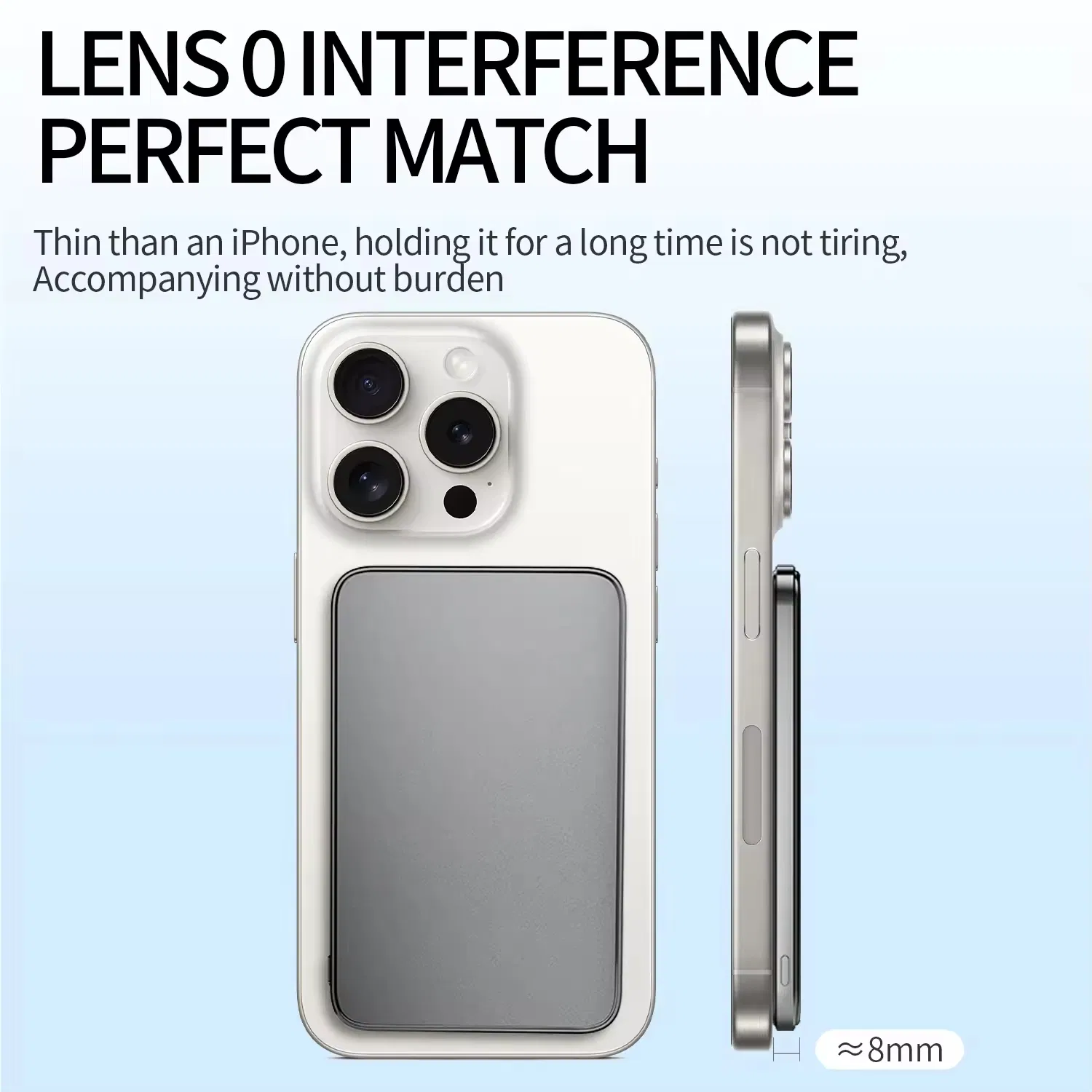 10000mAh Thin Magnetic Wireless Power Bank Pd20W Fast Charging Portable External Battery Power Bank for Magsafe for iPhone15 14 13