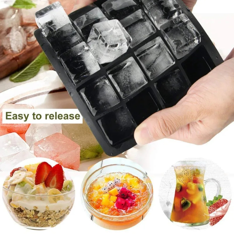 Promotional Quality Certification Silicone Non-Toxic Durable Bar Pub Wine Ice Blocks Maker