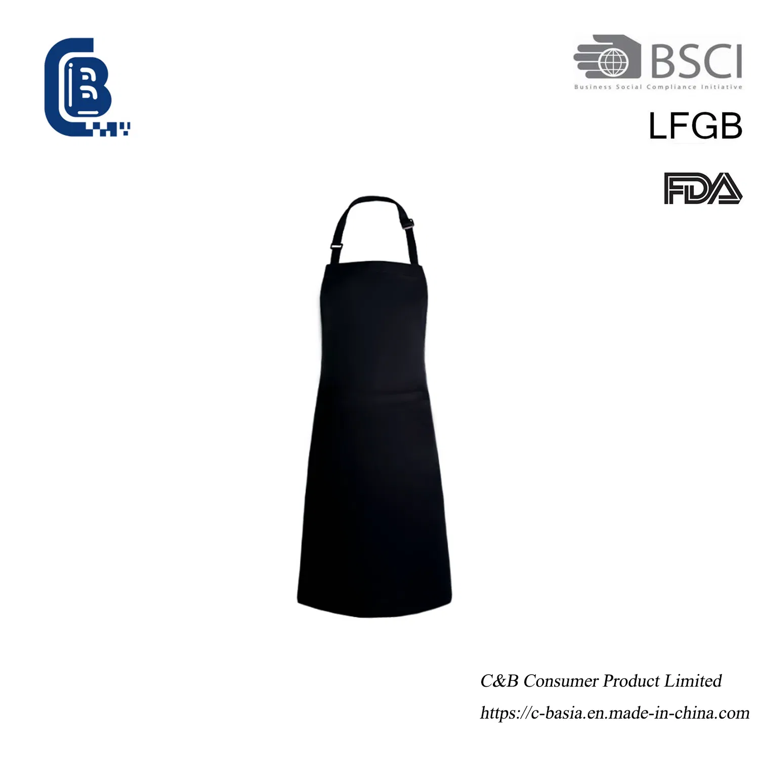 Hot Sale Kitchen Chef Canvas Apron, BBQ Cooking Barbecue Grill Apron