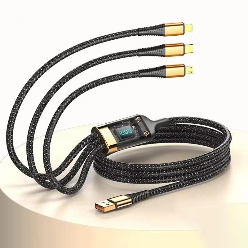 Hot Selling Multiple Universal 3 In1 USB Fast Charging Cable