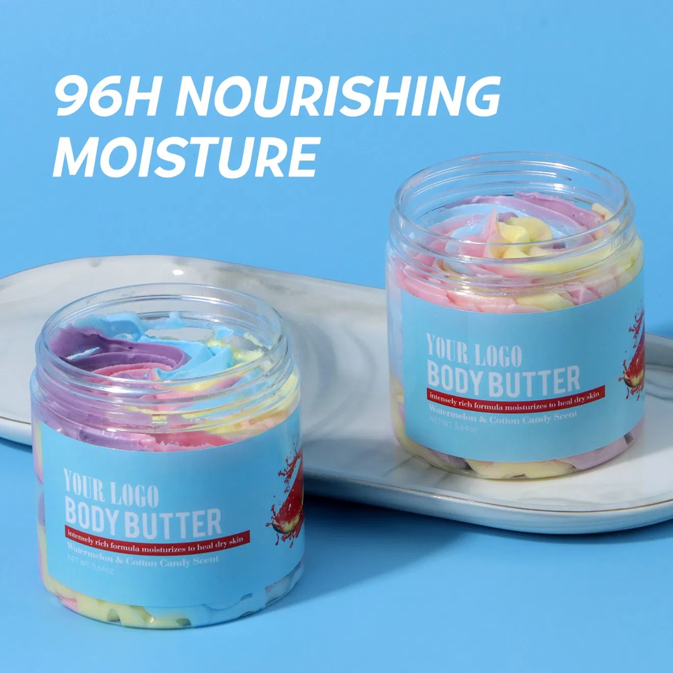 Luxury Vegan Body Butter with Cocoa and Shea Butter for Soft Smooth Skin