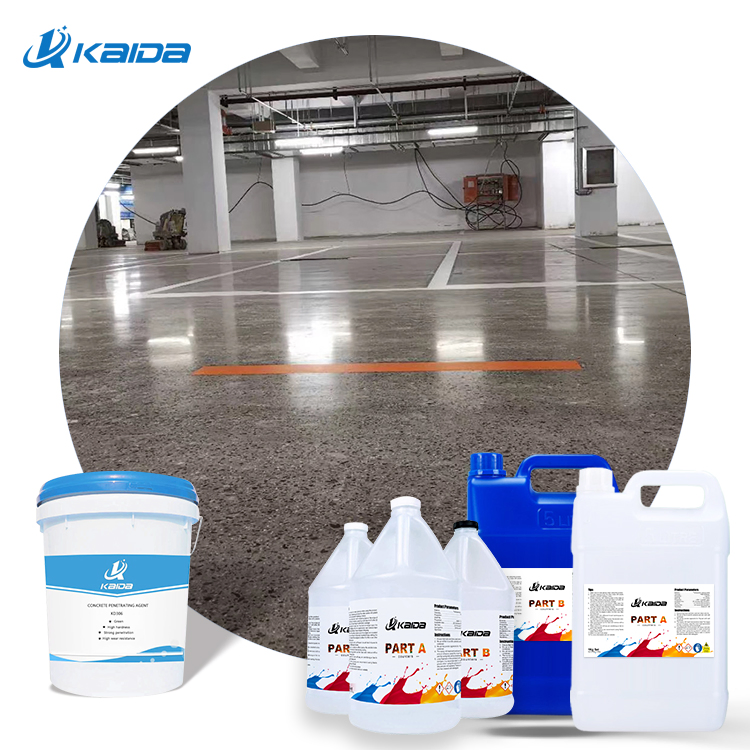 Eco Friendly Epoxy Floor Paint Car Parking Floor Paint Concrete Paint Rapid Steadman Buff Concrete Block Hardener for Cement Liquid