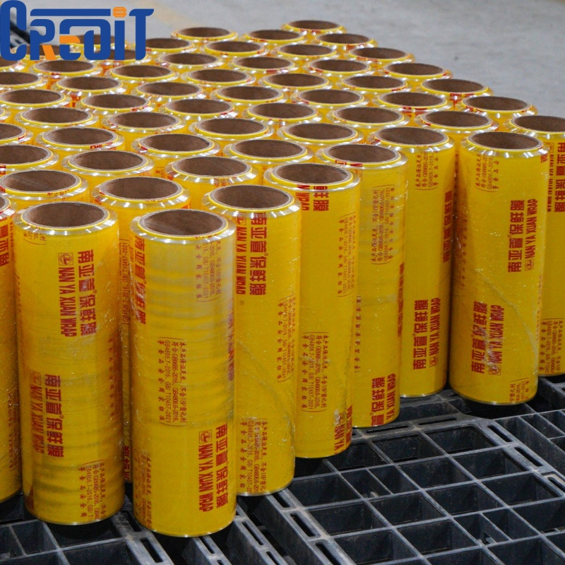 High Strength Anti Fog PVC Cling Wrap Roll Film Food Grade Plastic Wrap