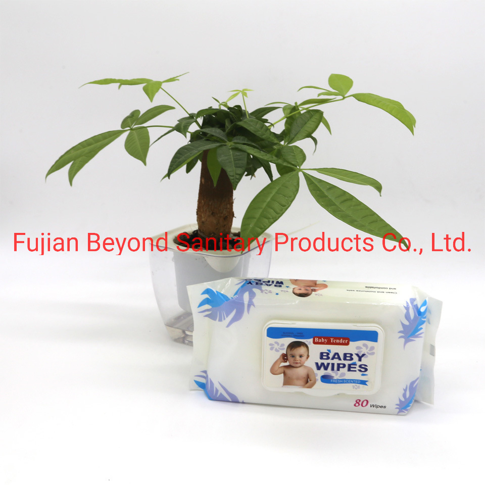 Softly Non-Woven Fabric Acceptable Price High Quality Baby Wipe Wet Tissue Manufacturer From China
