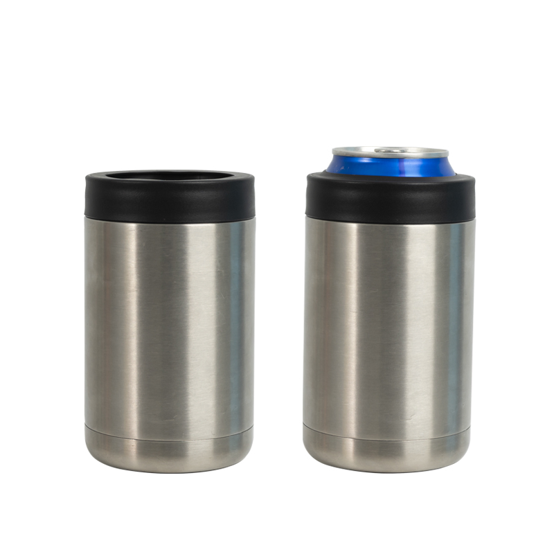 Premium 304 Stainless Steel Double Wall BPA Free Can Cooler for Beer and Skinny Drinks
