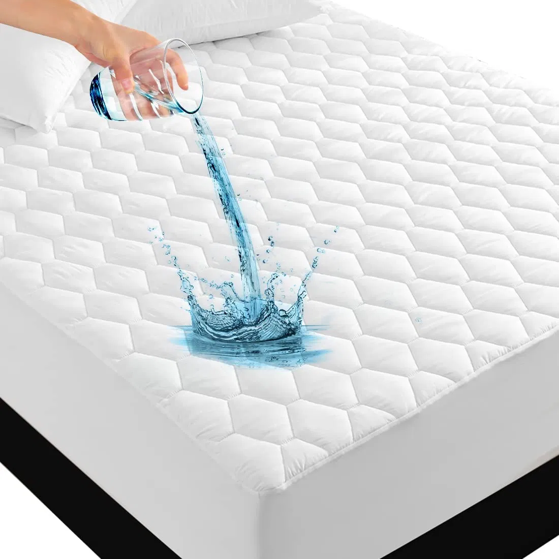 High Quality Waterproof Bed Cover for Hotel Villa Home Mattress Protector