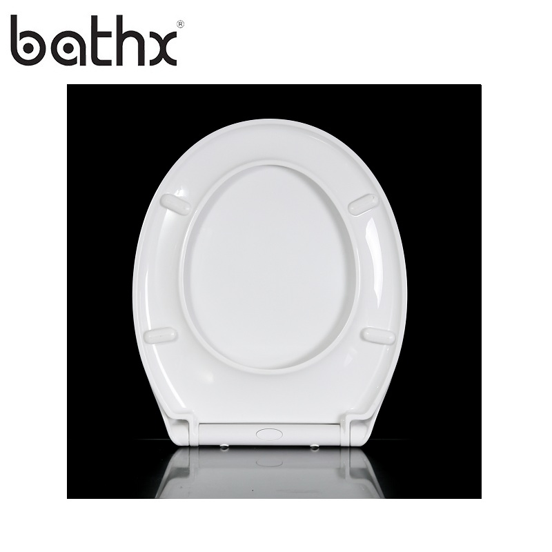 U Shape Elongated PP Plastic Toilet Seat for Washroom Cheap Price Bathroom Accessories