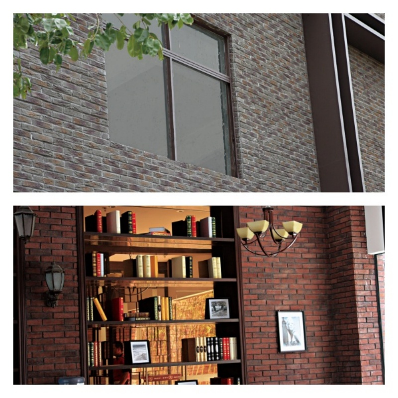 Customizable Brick Veneer Classic & Modern Stacked Brick Tiles