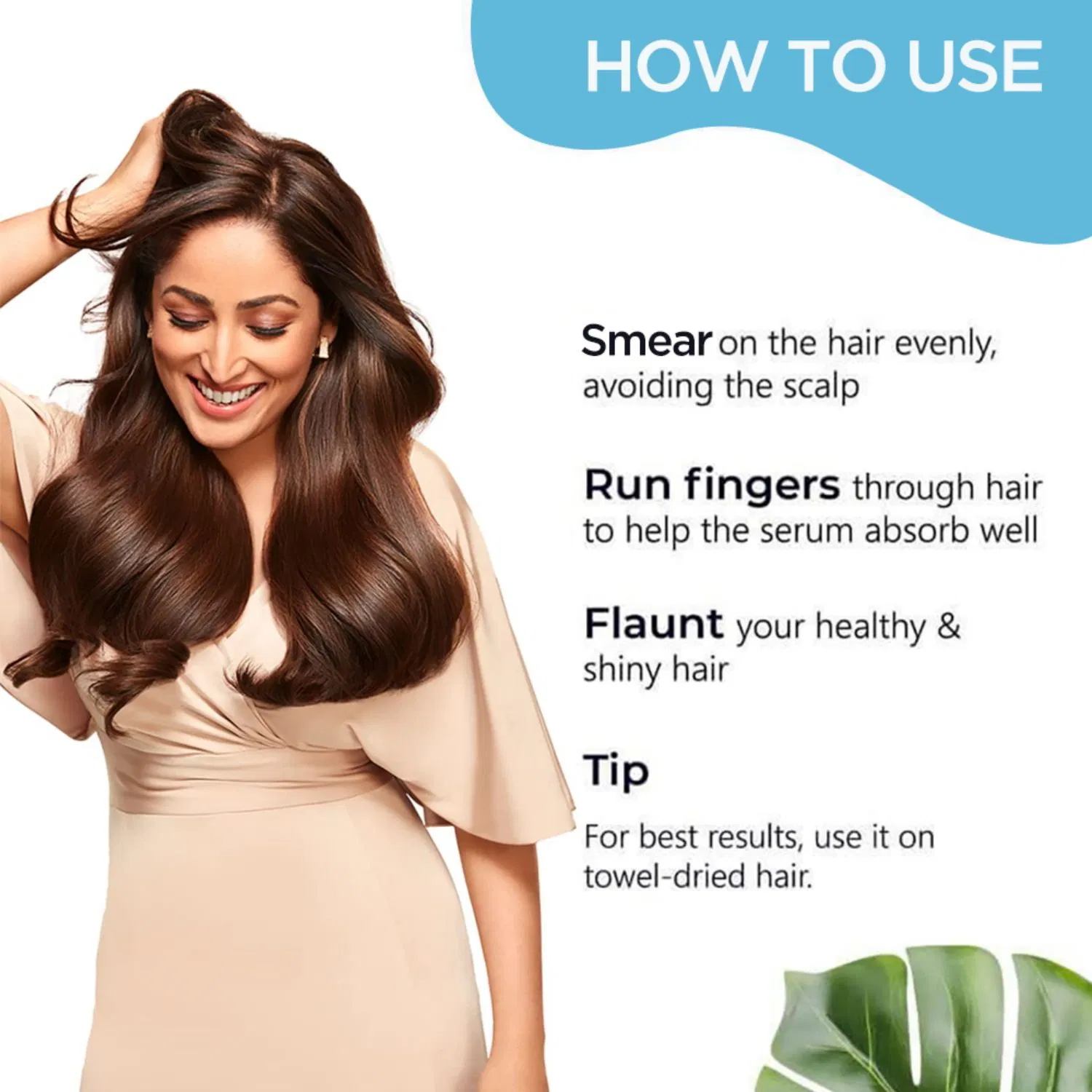 Beaver Coconut Oil & Quinoa Hair Serum Oil for Frizzy and Dry Hair