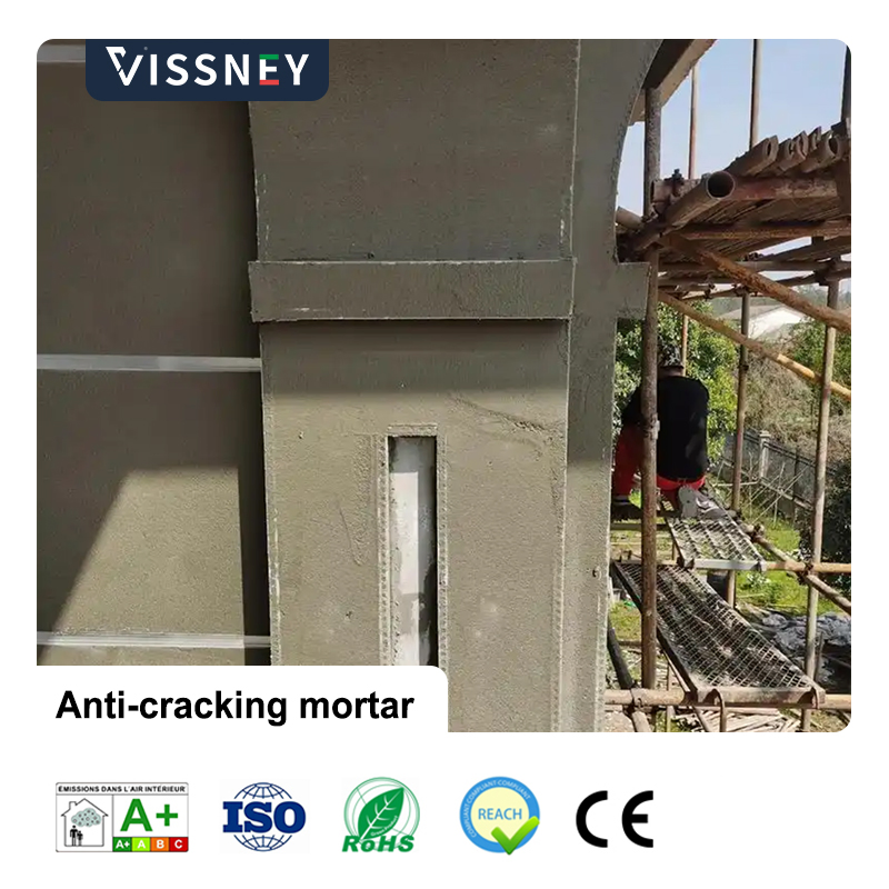 Vissney Innovative Building Material Anti Crack Mortar for Outstanding Wall and Floor Restoration
